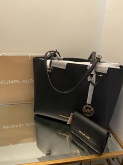 New!!! Michael Kors Large Shoulderbag And Matching Wallet 