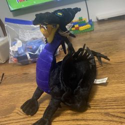 Walt Disney World Maleficent Dragon Sleeping Beauty Stuffed Plush 14”
