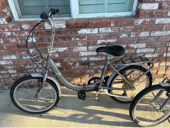 Bike folds in half