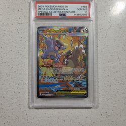 Mega Kangaskhan Ex Mega Evolution #162 PSA 10