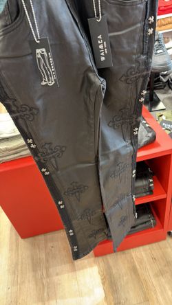 Leather pants