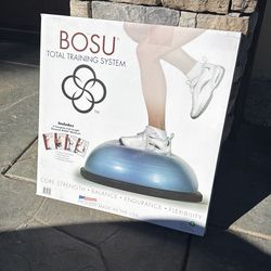 Bosu strength training ball