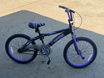 20” purple bike