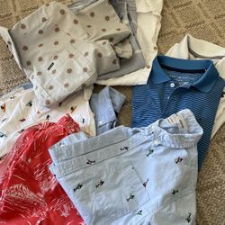 Boys Button Up Short Sleeve Shirts