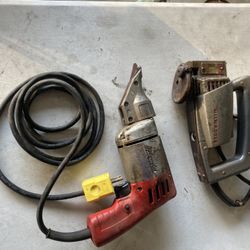 Two Milwaukee Metal Shears