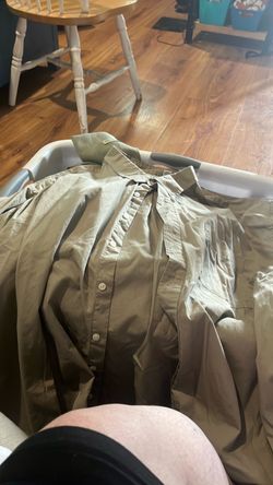 Men’s long sleeve dress shirt 4X