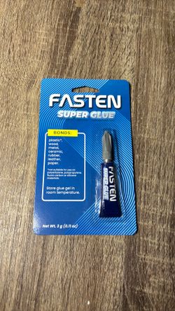 Fasten Super Glue (Clear Gel)