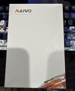 M.2 NVMe SATA SSD Docking Station, Dual Bay, SD Card Reader, 10Gbps USB-C, MAIWO (Sealed)