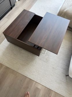 Fabio Walnut Coffee Table
