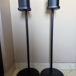 Sonos One SL Speakers With Sonos Stands 