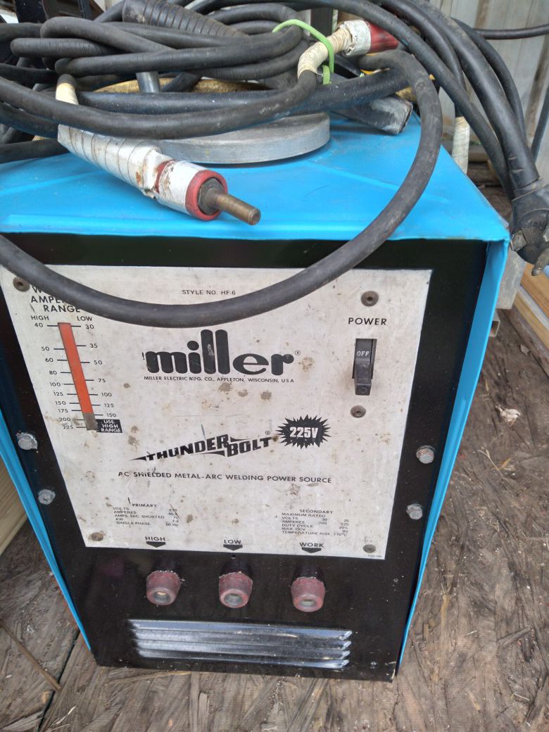 Miller stick welder
