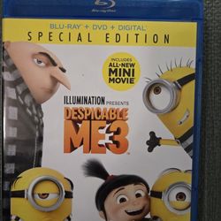 Despicable Me 3 Blu Ray