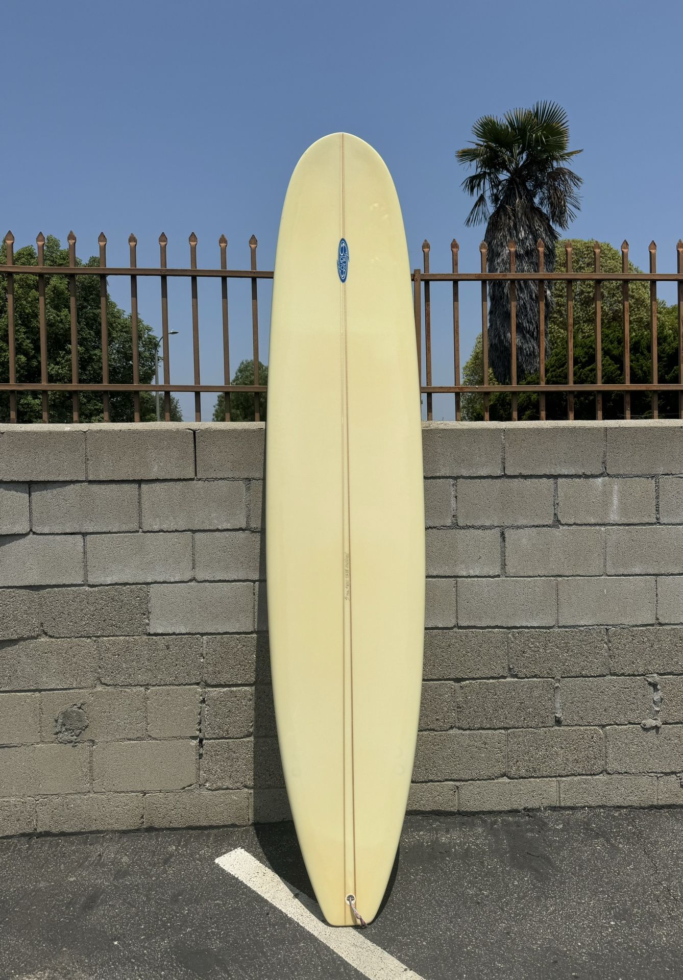 9’6” Stavros Longboard Surfboard Noserider