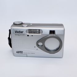 Vivitar Digital Camera Vivicam 3825 4.0MP Silver