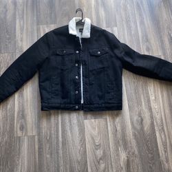 Mens Jacket Coat Wool Button Up 