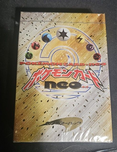 WOTC Pokemon Neo 1 Genesis Japanese Starter Deck