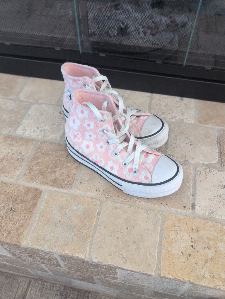 Girls High top Converse