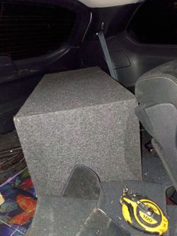 12" JL Audio speakers