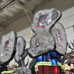 Large Amethyst Decor Slices Prices Vary