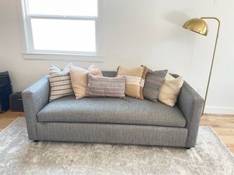 Gorgeous CB2 Movie Sleeper Sofa