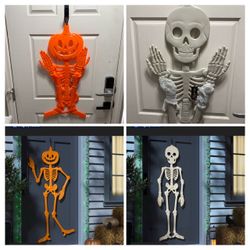 Halloween decor 🎃💀 new $10 each $15 for both