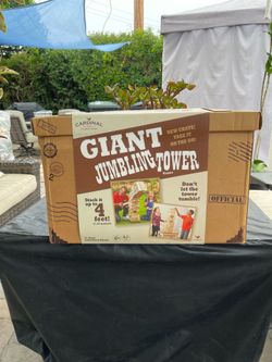 NEW Giant Tumbling Tower Jenga