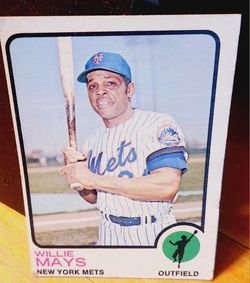 Willie Mays Baseball Card