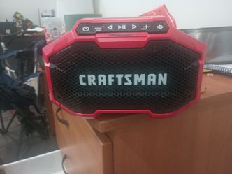 Craftsman V20 Blue Tooth Speaker . 100 foot range