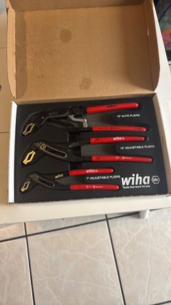 Wiha 3-Piece Pliers Set