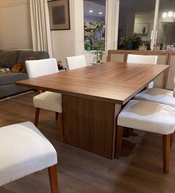 75” Rectangular Dining table 🪵 • Brand New•