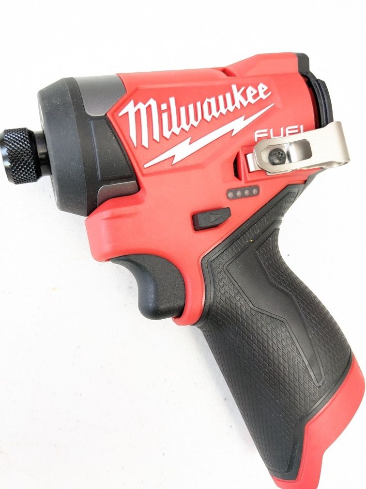 M12 Milwaukee FUEL Brushless 4 Speed Mode Impact Drill
