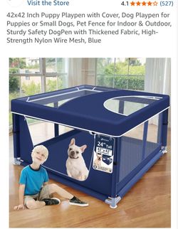 Puppy Playpen with Cover
