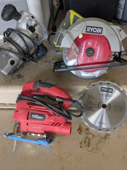 Power Tool Lot – Ryobi Circular Saw, Jigsaw & More