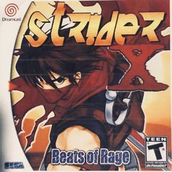 “Strider X” Beats of Rage for Sega DreamCast Game.