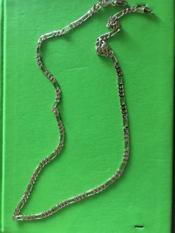 14k gold filled figaro chain 24in