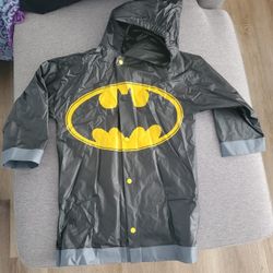 Kids Batman Raincoat Size Medium
