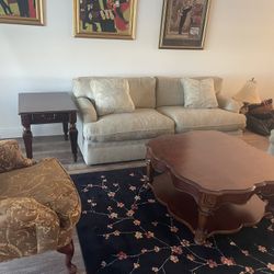 Living Room Set No Rug