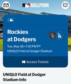 Dodgers Tickets