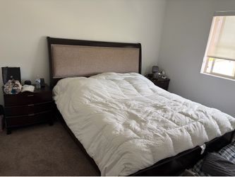 Bedroom European King set with 2 night stands