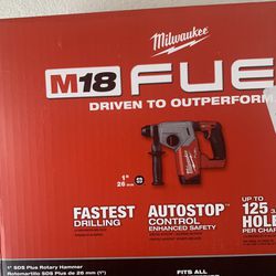 Milwaukee M18 Fuel Rotary Hammer( Tool Only) 1 In. SDS-plus Cheap Discount Price 