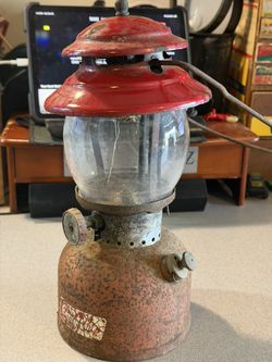 Coleman 200 A lantern parts  No cracks on glass 