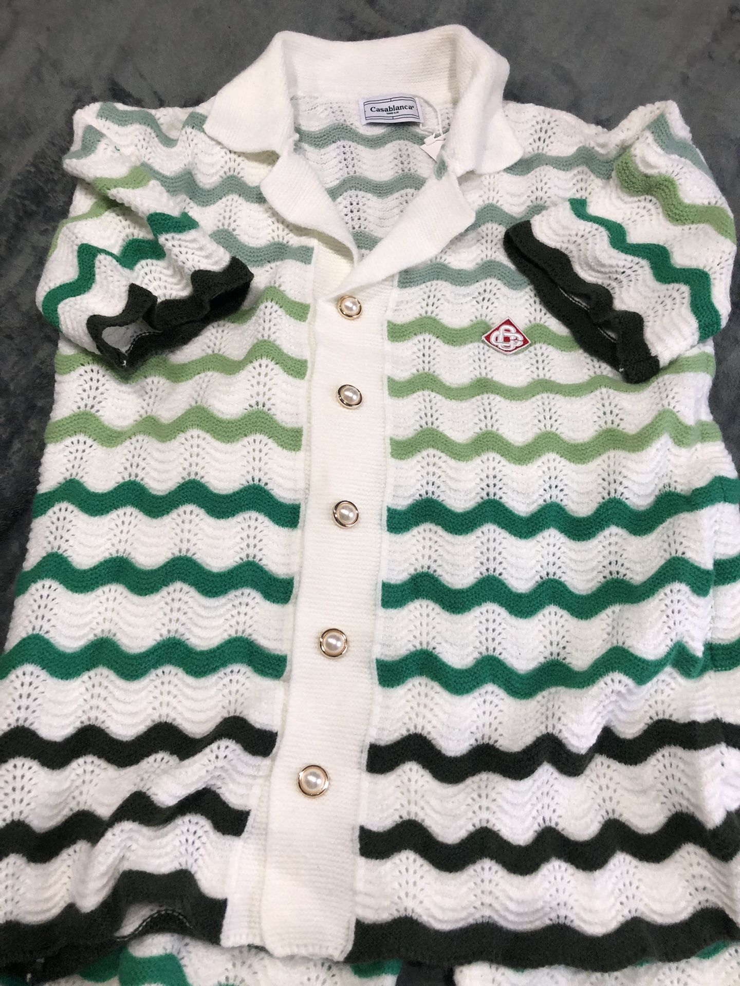 Casablanca Knit Short Set L,xl