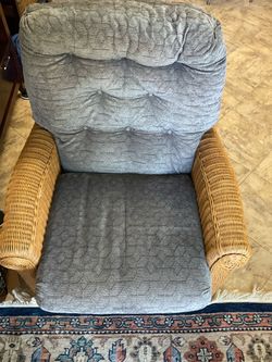 Wicker Recliner