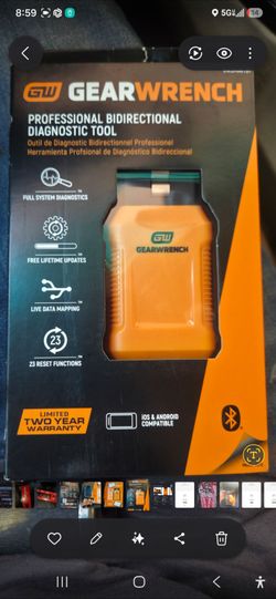 GearWrench Professional Bidirectional Diagnostic Tool
