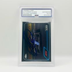 2024 Topps F1 2024 Alex Albon #91 Signed PSA/DNA AUTO