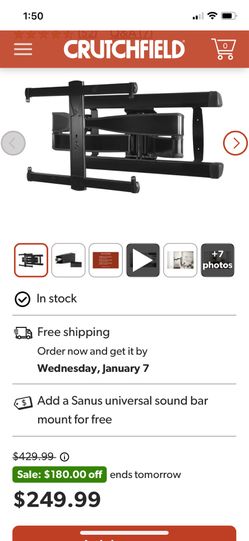 Sanus TV Wall Mount For 22-55inches