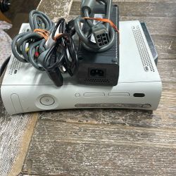 Original Xbox 360 With Cables $70