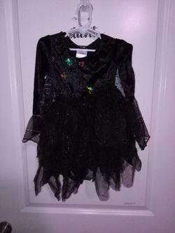 Black Witch Halloween Costume Dress
