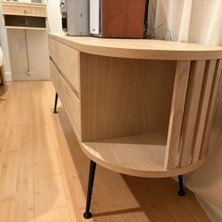 Mid Century Modern Media Table 