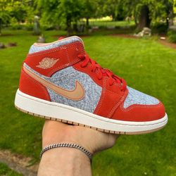 Jordan 1 Mid Denim (GS)